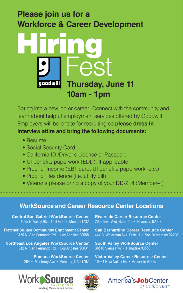 Hiring Fest June 11 2015