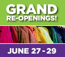June 27th 3 Store Grand Re-Openings Celebration